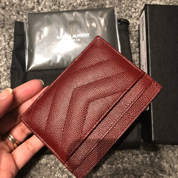SOLD Ysl card holder - Picture 3 of 5